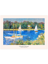 Monet Argenteuil’de Sen Nehri - Art Print